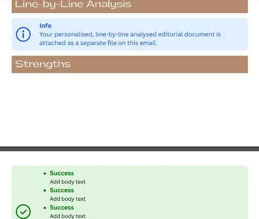 Enhanced Personal Statement Review